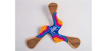 Wallaby handgemachter Bumerang - Kadina