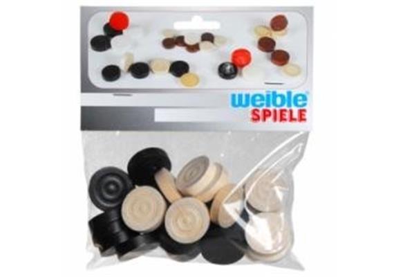 Weible Spiele Spielsteine Mühle/Dame