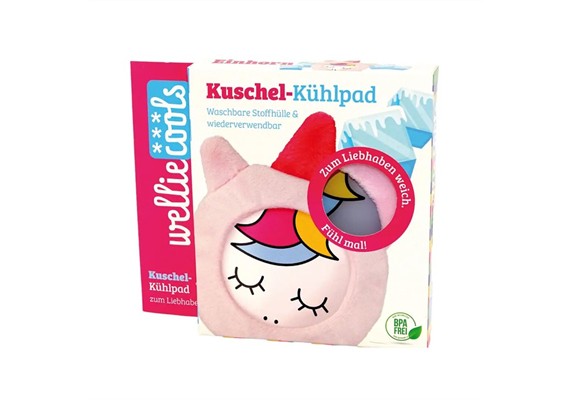 welliecool® Kühlkissen Motiv Einhorn