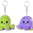 Wende Oktopus Plüsch Schlüsselanhänger 10 cm assortiert 1 Stück | Bild 2
