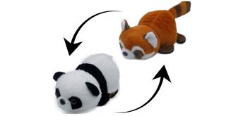 Wendeplüsch Panda - Roter Panda 25 cm