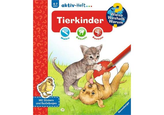 Wieso? Weshalb? Warum? 32693 aktiv-Heft: Tierkinder