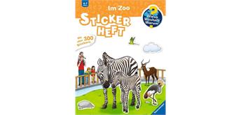 Wieso? Weshalb? Warum? 32943 Stickerheft: Im Zoo