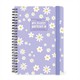Wochenplaner für 12 Monate mit Spiralbindung - Large - 2027 Daisy - Lilac