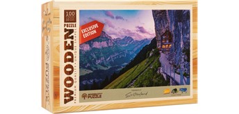 Wooden City - Mini-Puzzle Holz Aescher 100 Teile