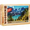 Wooden City - Mini-Puzzle Holz Oeschinensee 100 Teile