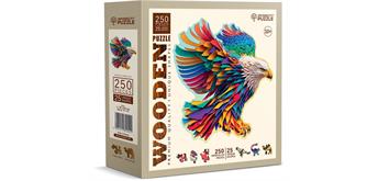 Wooden City - Puzzle Holz L Bright Eagle 250 Teile