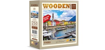 Wooden City Puzzle Holz L CH Ascona 250 Teile