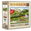 Wooden City Puzzle Holz L CH Bauernmalerei 250 Teile