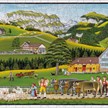 Wooden City Puzzle Holz L CH Bauernmalerei 250 Teile | Bild 2