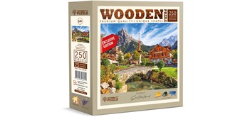 Wooden City Puzzle Holz L CH Kandersteg