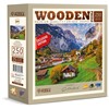 Wooden City Puzzle Holz L CH Lauterbrunnen