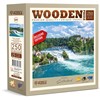 Wooden City Puzzle Holz L CH Rheinfall