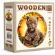 Wooden City - Puzzle Holz L Cute Little Leopard, 250 Teile