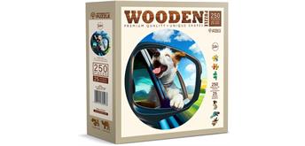 Wooden City - Puzzle Holz L Happy Dog 250 Teile