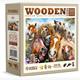 Wooden City - Puzzle Holz L Horsing around 505 Teile