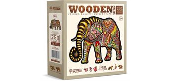 Wooden City - Puzzle Holz L Magic Elephant 250 Teile