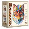 Wooden City - Puzzle Holz L Mystic Fox 250 Teile