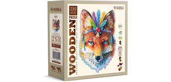 Wooden City - Puzzle Holz L Mystic Fox 250 Teile