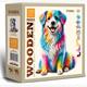 Wooden City Puzzle Holz L Rainbow Buddy Dog 250 Teile