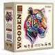 Wooden City - Puzzle Holz M Colorful Tiger 150 Teile