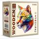 Wooden City - Puzzle Holz M Gaudy Cougar 150 Teile