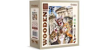 Wooden City - Puzzle Holz M Kittens in London 200 teile