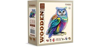 Wooden City - Puzzle Holz M Trendy Owl 150 Teile