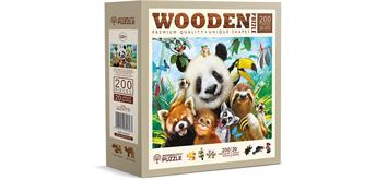 Wooden City - Puzzle Holz M Welcome to the Jungle 200 Teile