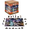 Wooden City - Puzzle Holz New York by Night L 400 Teile
