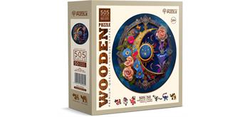 Wooden City - Puzzle Holz XL Flower Moon 505 Teile