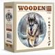 Wooden City - Puzzle Holz XL Running Wolf 505 Teile