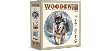 Wooden City - Puzzle Holz XL Running Wolf 505 Teile