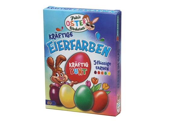 Xmas-and-more - kräftige Eierfarben 5er