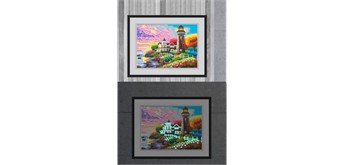 YGSM38 Diamond Painting Full Set Glow In the Dark 25 x 35 cm