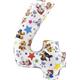 Zahlen-Folienballon Zahl 4 Paw Patrol 66 cm ohne Füllung