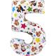 Zahlen-Folienballon Zahl 5 Paw Patrol 66 cm ohne Füllung