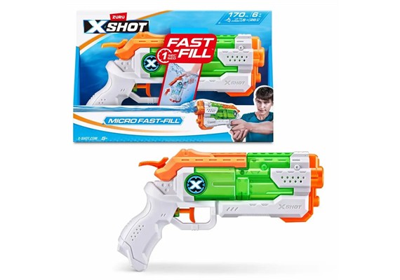 Zuru 56220 Wasserpistole XSHOT Micro Fast-Fill 170ml