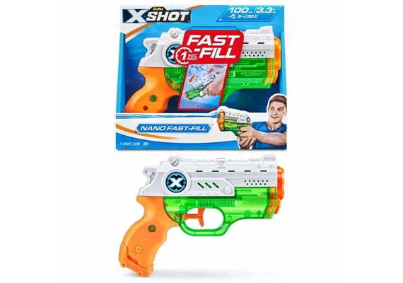 Zuru 56333 Wasserpistole XSHOT Nano Fast Fill 5x20x17cm