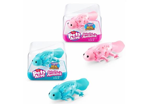 Zuru Pets Alive Swimming Axolotls assortiert